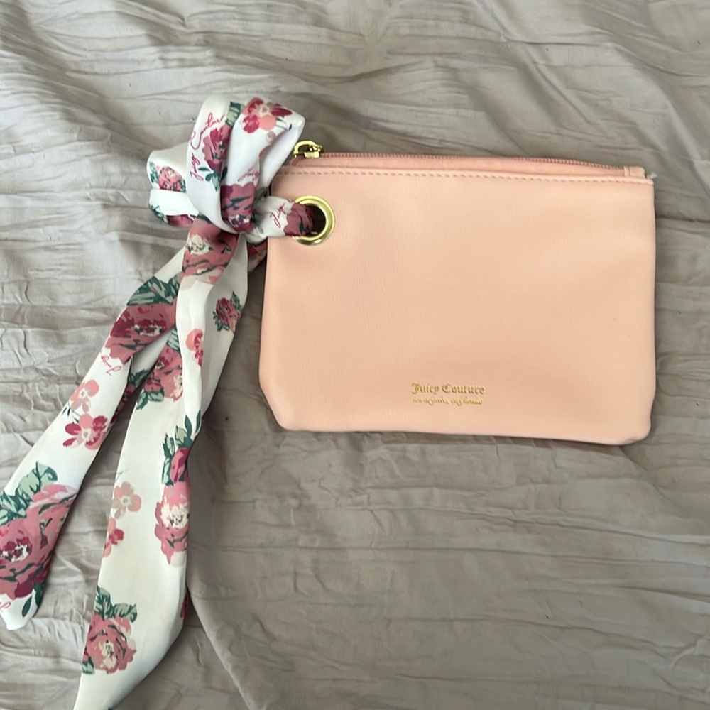 Juicy Couture Wristlet / Make up bag / pouch